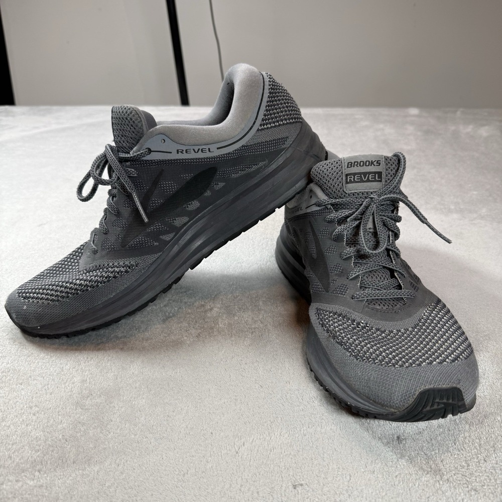 Brooks Men's Revel Running Shoes Men's 12.5 Gray 1102601D089